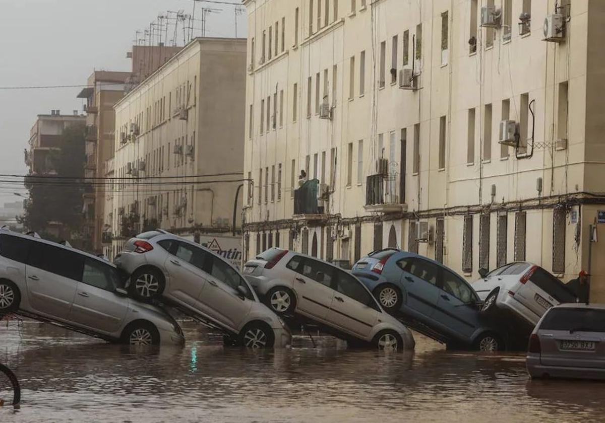 Inundaciones en carretera