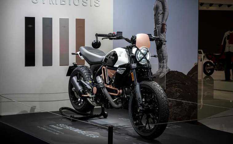 Imagen principal - La nueva Scrambler, la Streetfighter V2 y la 450 DESMO presentadas en el salón de Milán