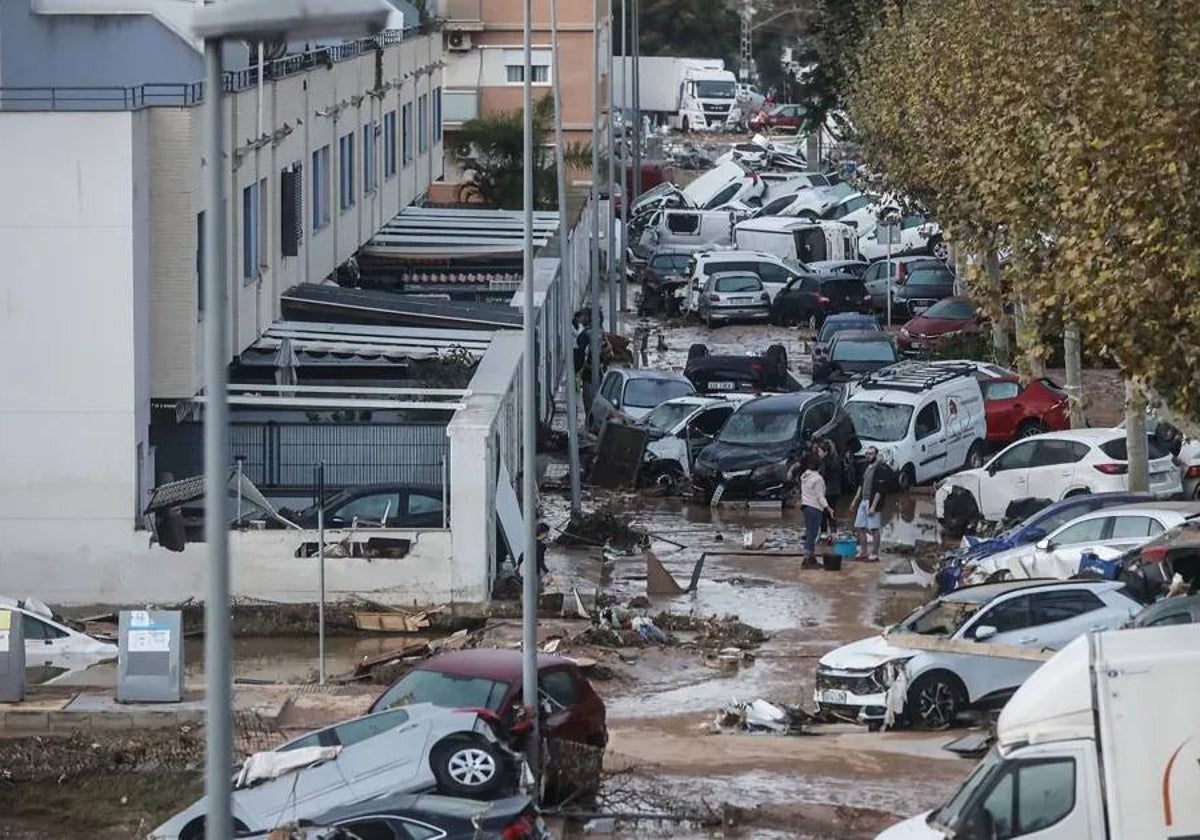 La movilidad se ha visto muy afectada por la DANA en Valencia