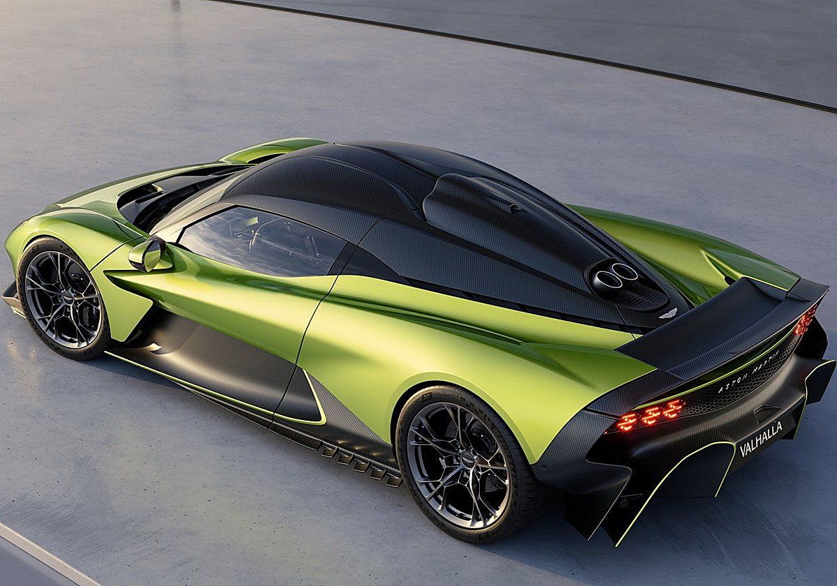 Valhalla: el superdeportivo híbrido definitivo con motor central de Aston Martin