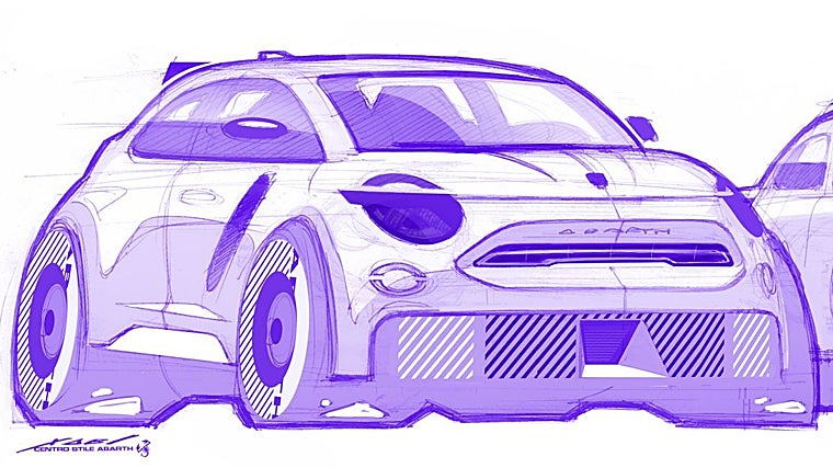 Diseño del Abarth 600 e