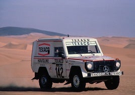 París-Dakar 1983: Ickx y el Mercedes Clase G