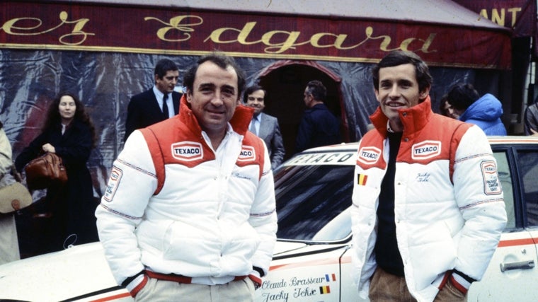 We are in 1981. Claude Brasseur and Jacky Ickx participate with a Citroën CX in their first Paris-Alger-Dakar