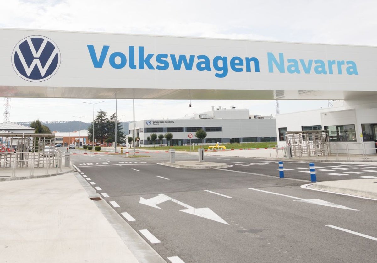 Planta de Volkswagen en Landaben (Navarra)