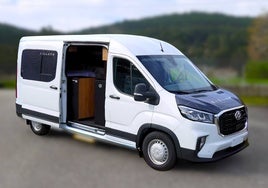 Lo más llamativo de la versión camper de la Maxus Deliver 9