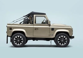 Regreso de un icono: El Defender V8 Soft Top se incorpora a la gama de Land Rover Classic