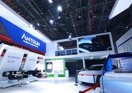 Antolin en el Salón del Automóvil de Shanghái