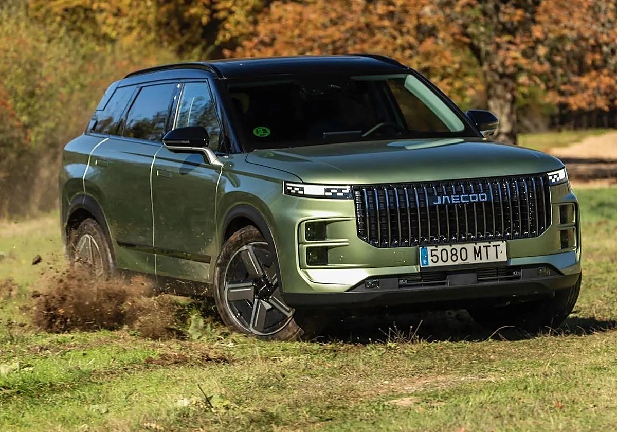 El diseño de Jaecoo es mucho más robusto que el de sus hermanos de grupo.