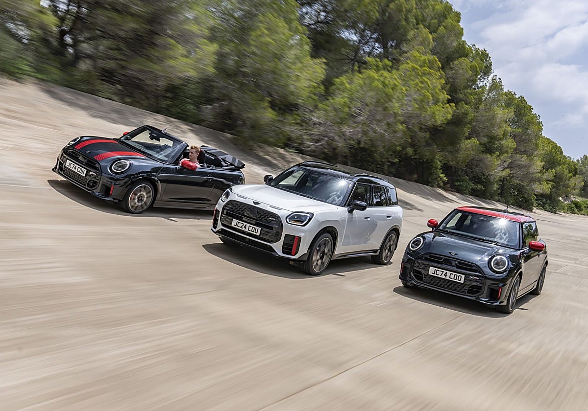 La familia de Mini JCW.