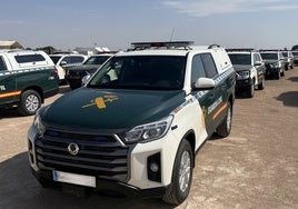 Estos son los nuevos coches todoterreno de la Guardia Civil