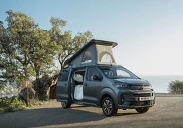 Basado en la robusta plataforma del Citroën SpaceTourer, el Holidays hereda de ese modelo su diseño moderno