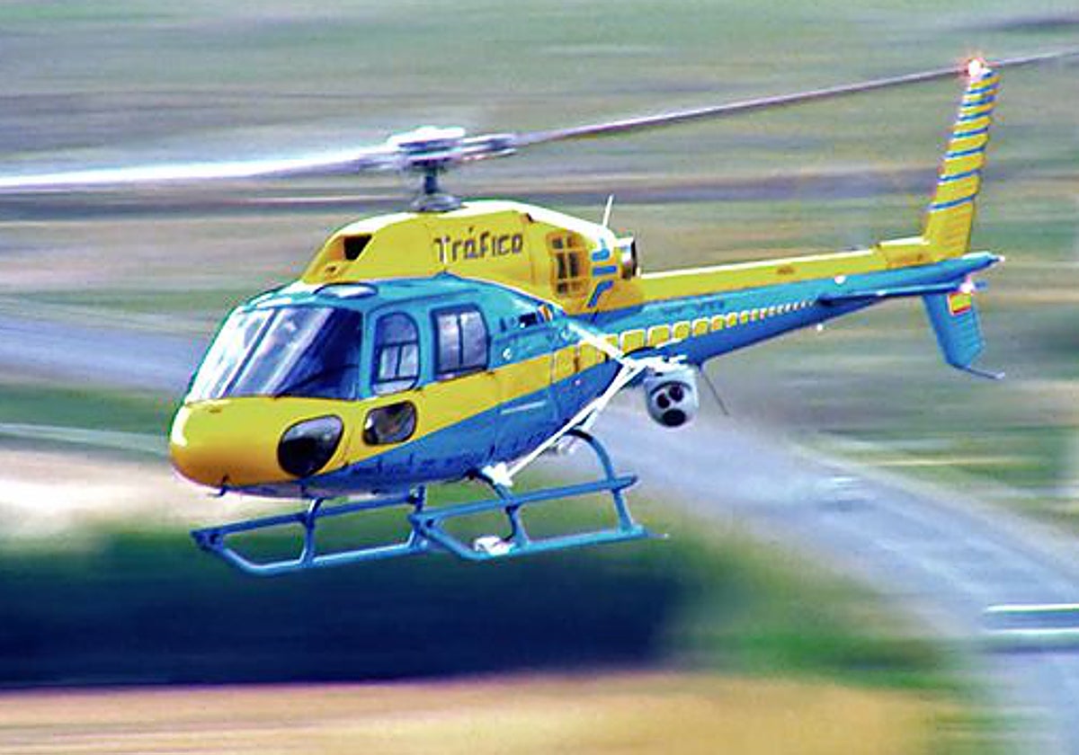 Helicóptero de la DGT