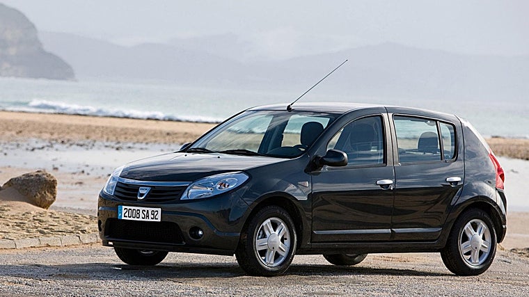 Primera generación del Sandero, en 2009
