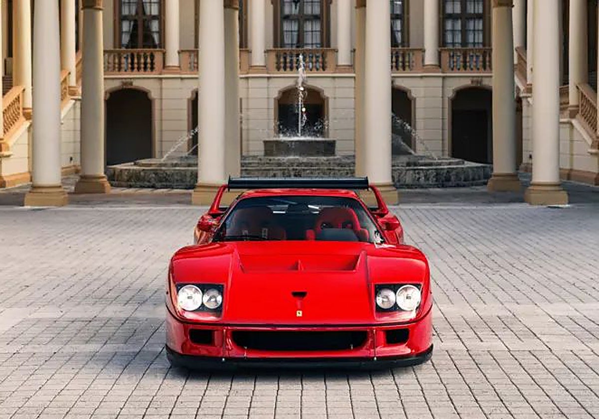 El Ferrari F40 que saldrá a subasta en Monterey