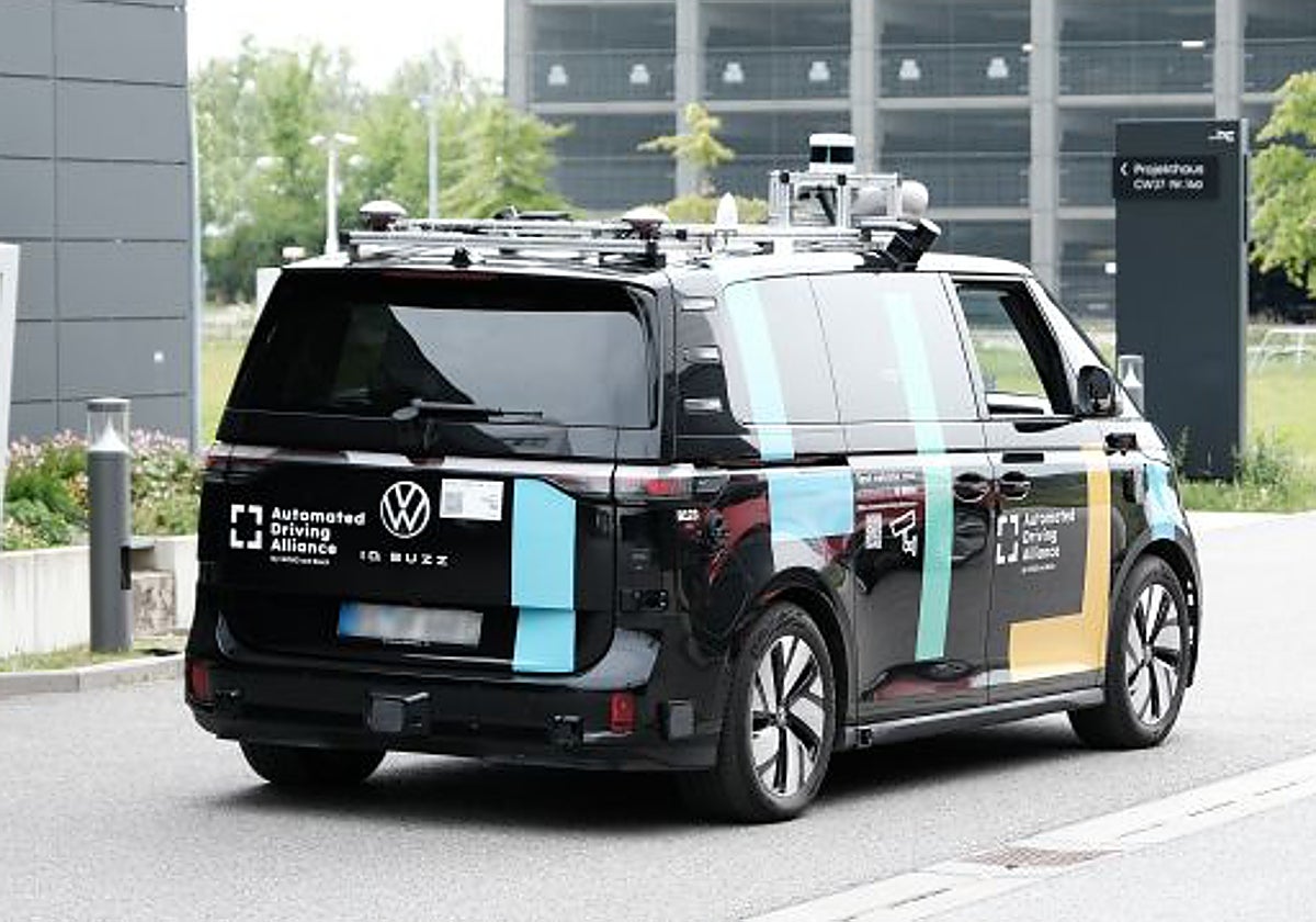 La VW ID. Buzz es uno de los vehículos que recopila datos para las compañías.