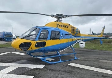 Los 9 helicópteros de vigilancia de DGT, en tierra desde el 1 de septiembre tras finalizar el contrato de mantenimiento