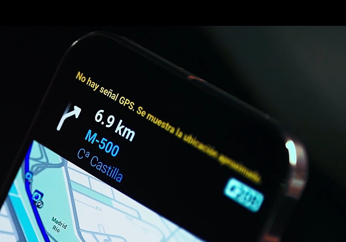 Precisión del GPS en la M-30