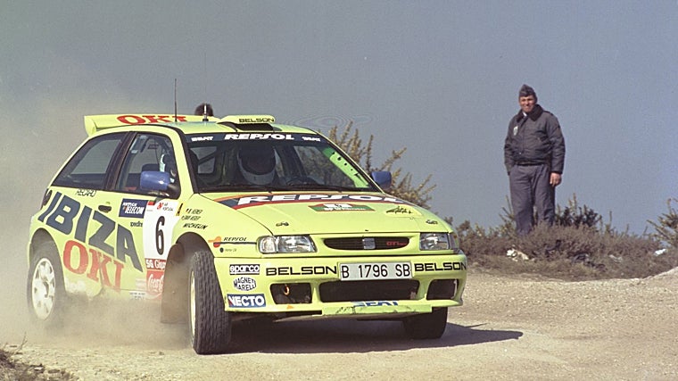 Con el Ibiza Kit Car, SEAT logra tres Campeonatos del Mundo de Rallies en la división 2 litros: 1996, 97 y 98