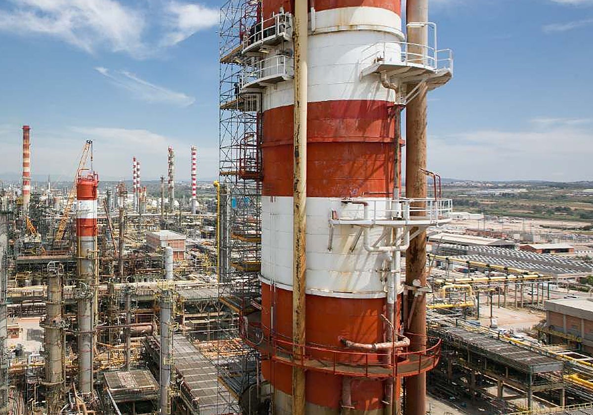 Instalaciones de Repsol en Tarragona