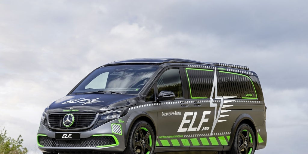 Mercedes-Benz ELF, el laboratorio móvil de la recarga del futuro