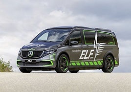 Mercedes-Benz ELF, el laboratorio móvil de la recarga del futuro