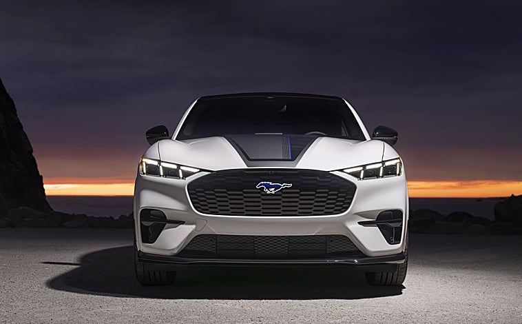 Imagen principal - El Mustang Mach-E GT California Special: alma heritage, corazón eléctrico