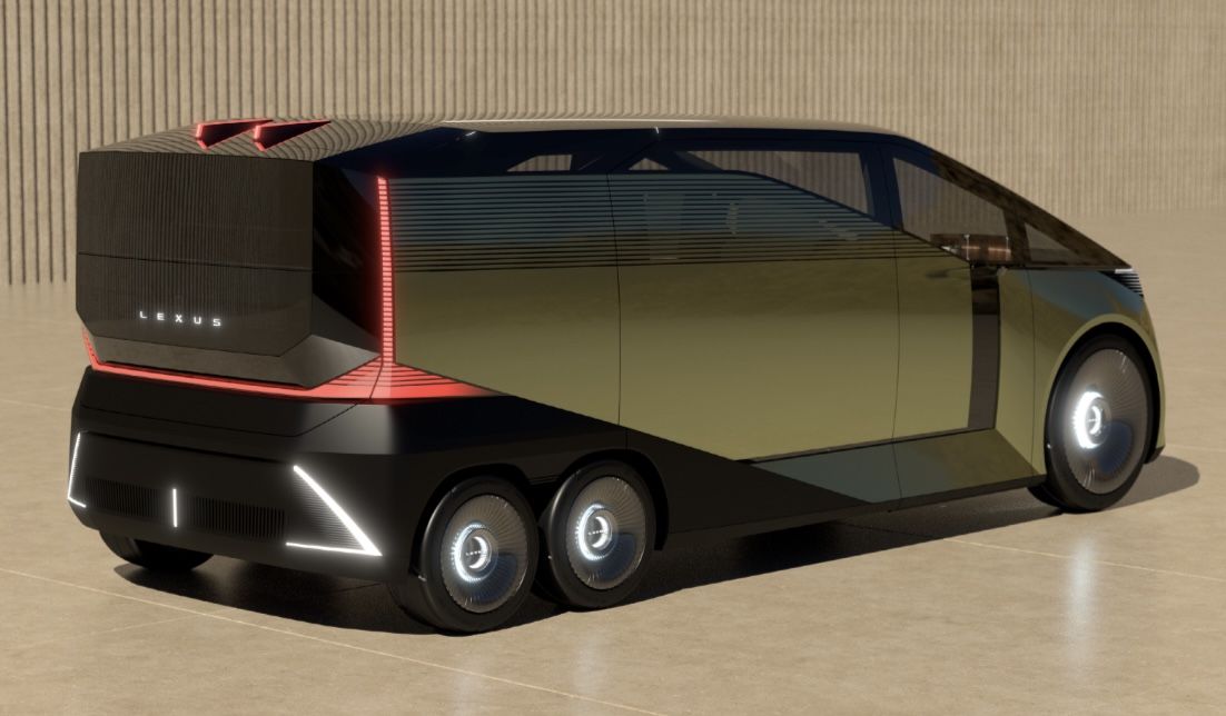 LS Concept rompe con la silueta tradicional de una berlina para convertirse en un vehículo de seis ruedas con chófer, concebido como un refugio personal sobre ruedas.