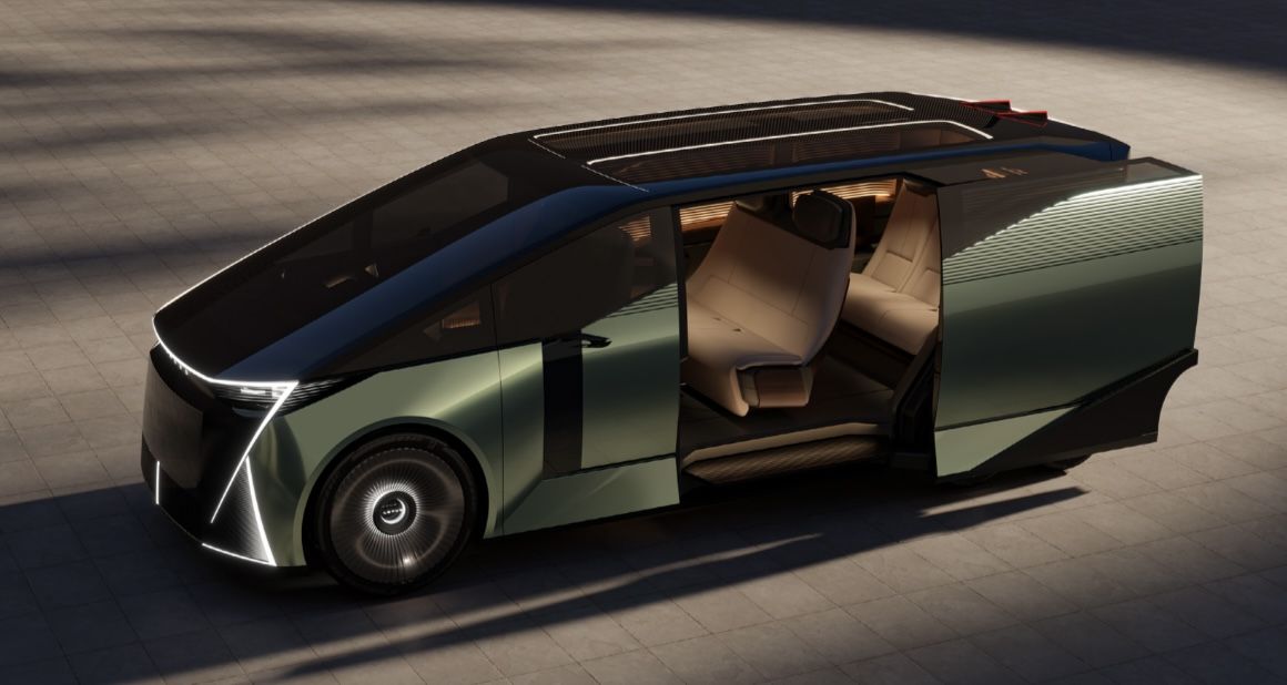 LS Concept rompe con la silueta tradicional de una berlina para convertirse en un vehículo de seis ruedas con chófer, concebido como un refugio personal sobre ruedas.