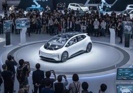 Diseños futuristas en las presentaciones de automóviles en el Japan Mobility Show