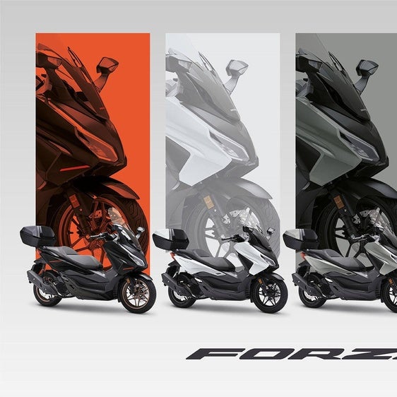 Nuevos colores en las Honda Forza 2026