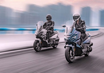 SYM evoluciona su gama de escúteres y presenta cuatro novedades: TTLBT 500, Cruisym 400, Jepardo 300 y Joyride 300