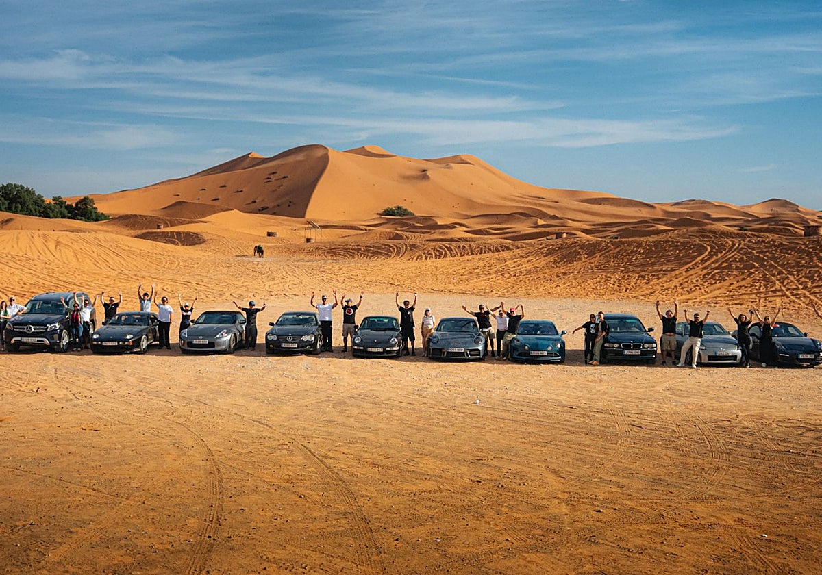 La ruta se adentró en el auténtico Marruecos