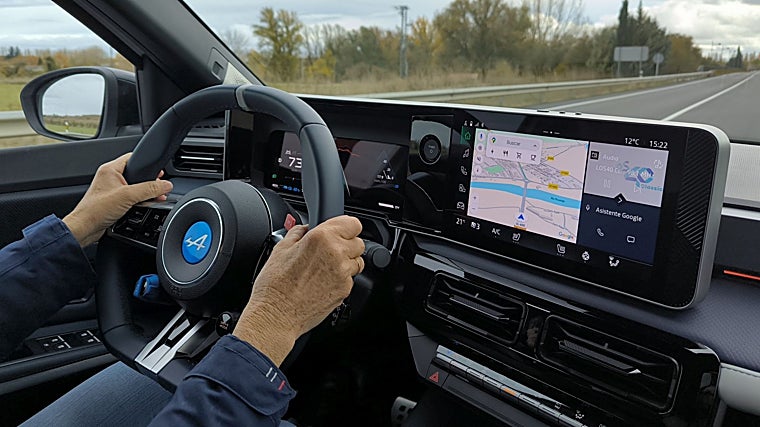 Interior do A290, mais telas, mas sem esquecer os detalhes “racing”