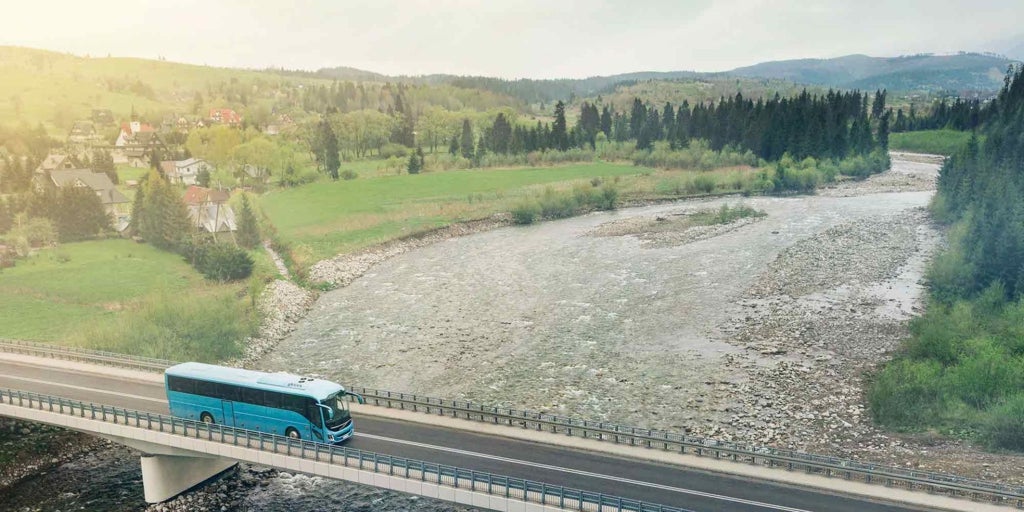 El autobús crece un 6% y se afianza como rey del transporte