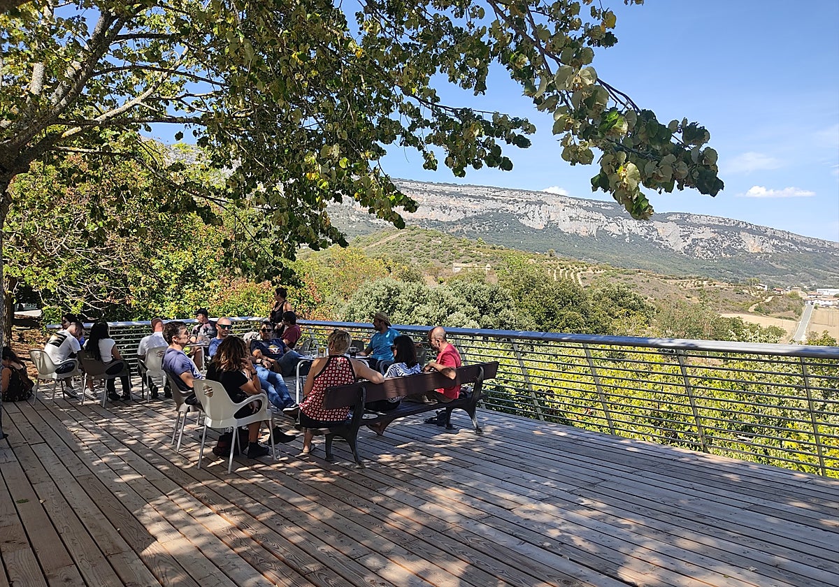 Refugio climático en Bidaurreta