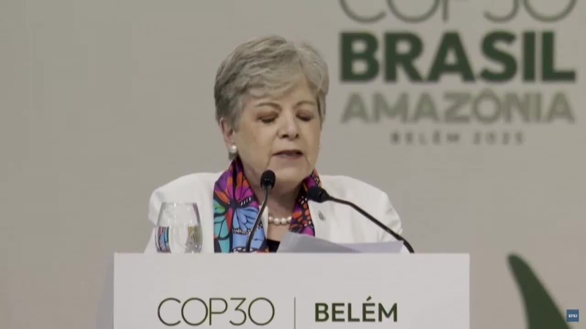 México alerta en la COP30 sobre la &quot;parálisis&quot; ante crisis climática y llama a la acción