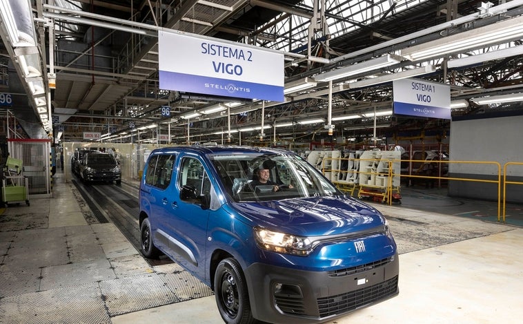 Stellantis Vigo comienza la producción en serie del primer vehículo para Fiat