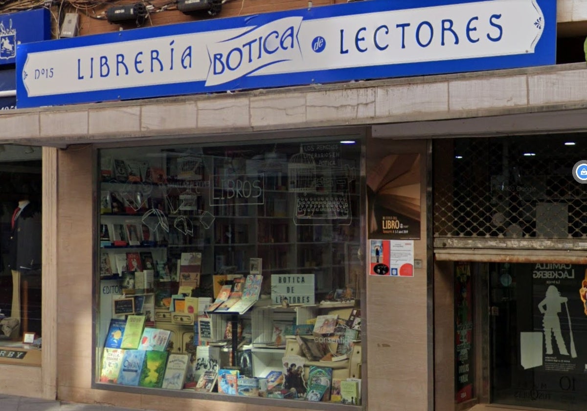 La librería Botica, donde se iba a presentar el libro