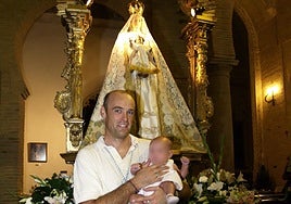 La última voluntad de un andero de la Virgen de la Alegría: «Que saquéis mi cuerpo de la iglesia como hacemos con ella»