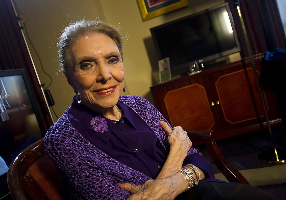 María Dolores Pradera hace una década