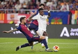 Alineación confirmada del Barcelona y Real Madrid del clásico de LaLiga hoy