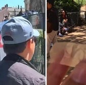 Un turista pica en el clásico timo de la Sagrada Familia de Barcelona