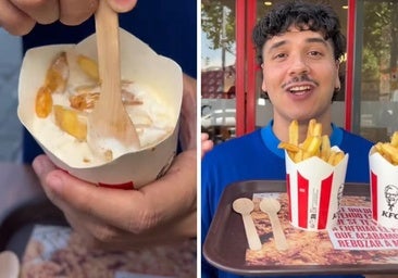 Prueba el helado de patatas fritas del KFC y dice lo que piensa sobre su sabor