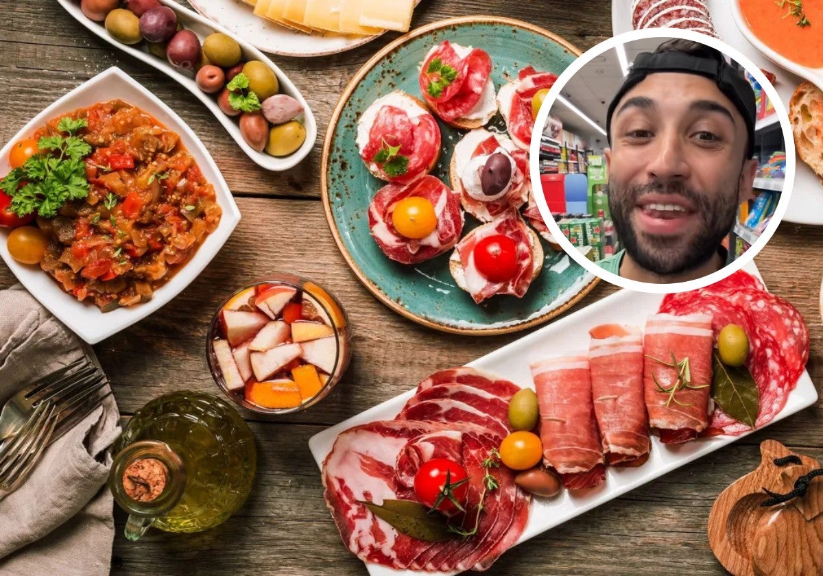 Un estadounidense que vive en España elige sus comidas favoritas: «Parece una mermelada»