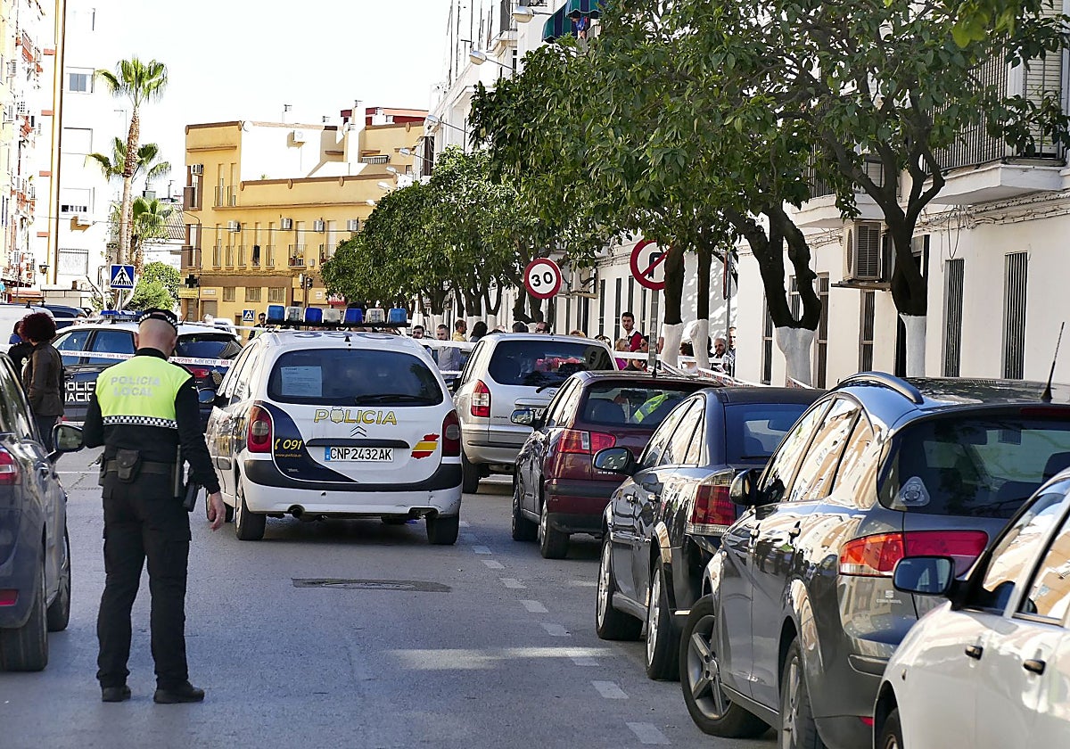Imagen de archivo de una actuación policial en Las Cabezas de San Juan