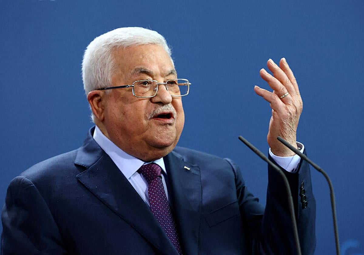 La máxima autoridad palestina, Mahmoud Abás, asegura que las declaraciones israelíes sobre el Estado de Palestina son «una prolongación de los crímenes de genocidio»