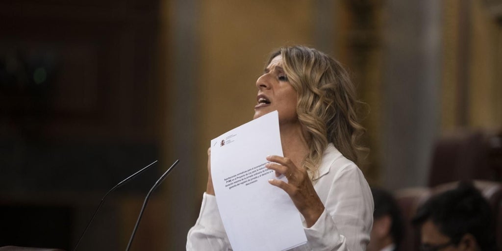 El Gobierno acelera el registro horario de Yolanda Díaz ante el recelo de la patronal