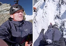 Prueba a escalar la montaña más mortífera de Europa solo y este es el resultado: «Entendí por qué hay tantos accidentes»