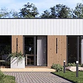 La lujosa casa prefabricada que triunfa por su diseño moderno y su precio: tres habitaciones y dos baños por menos de 65.000 euros