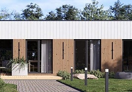 La lujosa casa prefabricada que triunfa por su diseño moderno y su precio: tres habitaciones y dos baños por menos de 65.000 euros